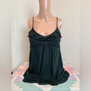 Vintage! AEO soft flowy ruffle tank
